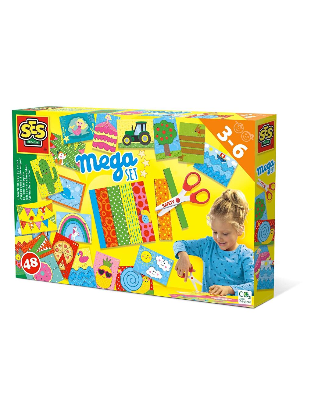 SES Creative Makas Kullanmayı Öğreniyorum - Mega Set