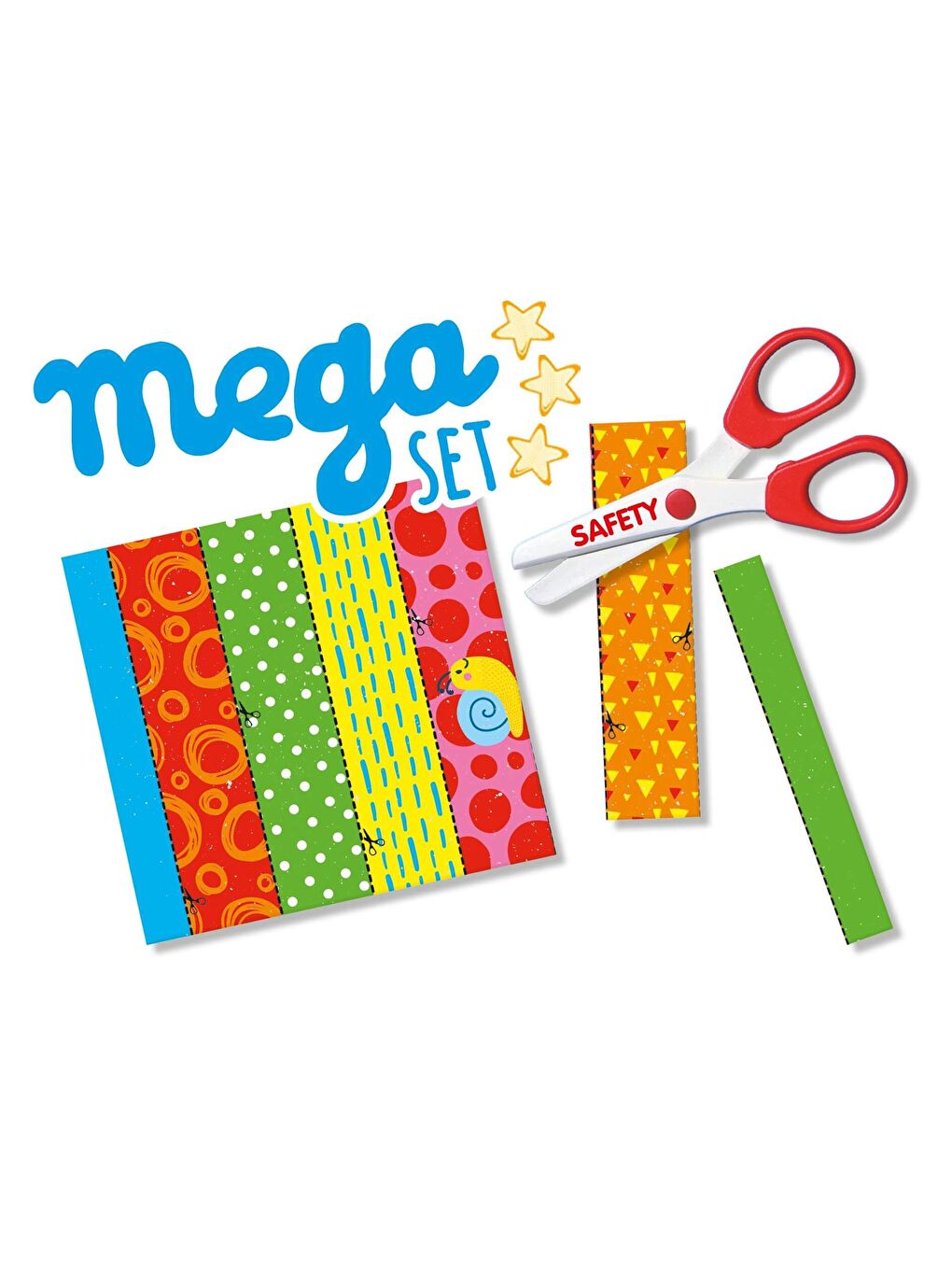 SES Creative Makas Kullanmayı Öğreniyorum - Mega Set - 3