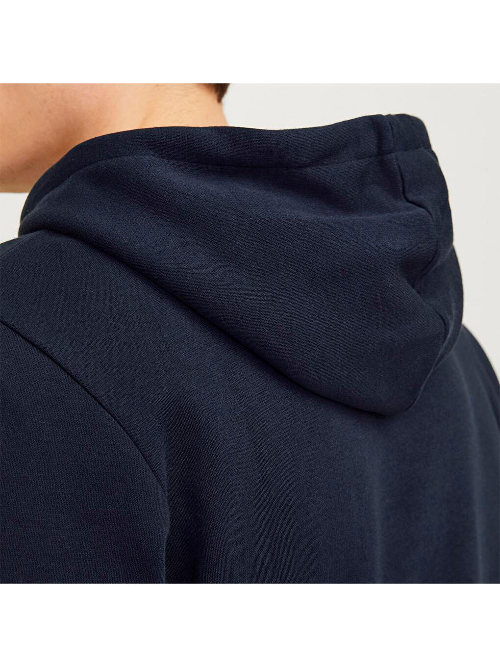 Jack & Jones Lacivert Hood Corp Logo Play Noos Erkek Lacivert Kapüşonlu Sweatshirt - 3