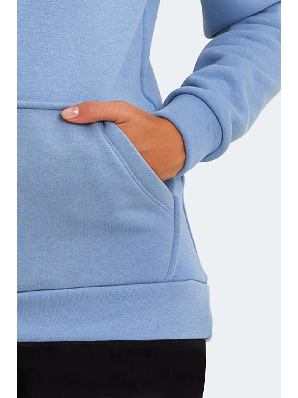 KESHIAN IN Kadın Mavi Sweatshirt-5