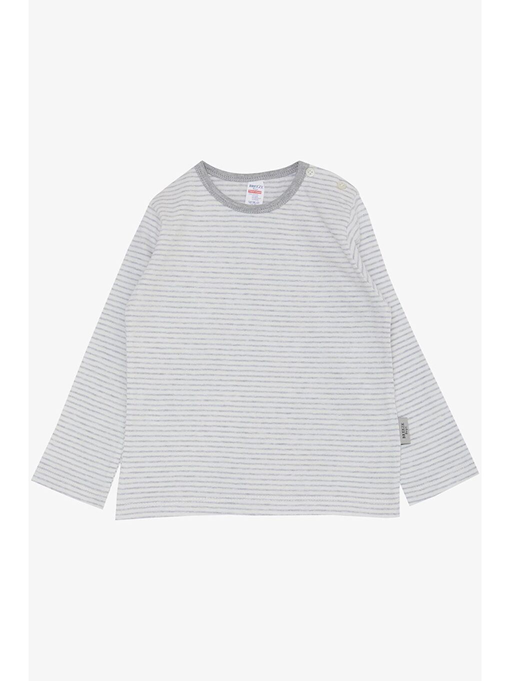 Gri Erkek Bebek Tişört