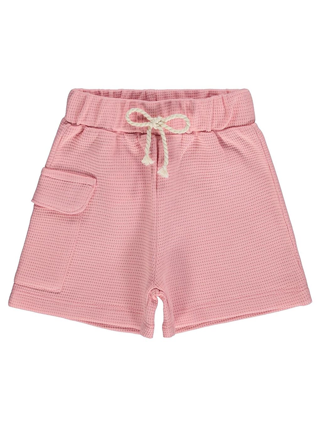 Baby Düz Cepli 6-18 Ay Şort - Pembe 9-12 Ay