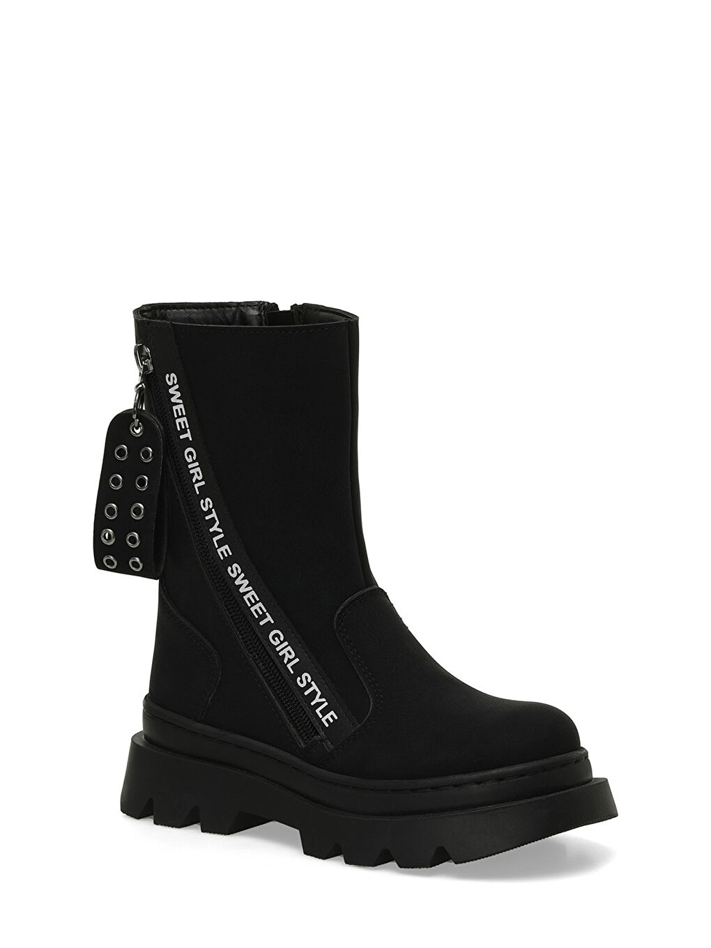 ROCCI 4PR Siyah Kız Çocuk Çizme-1