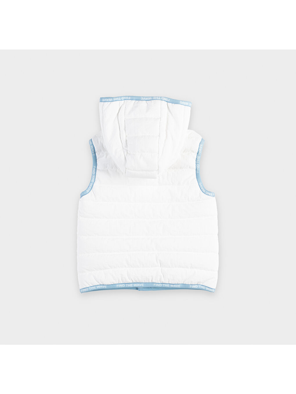 Beyaz Erkek Çocuk Micro Yelek-4