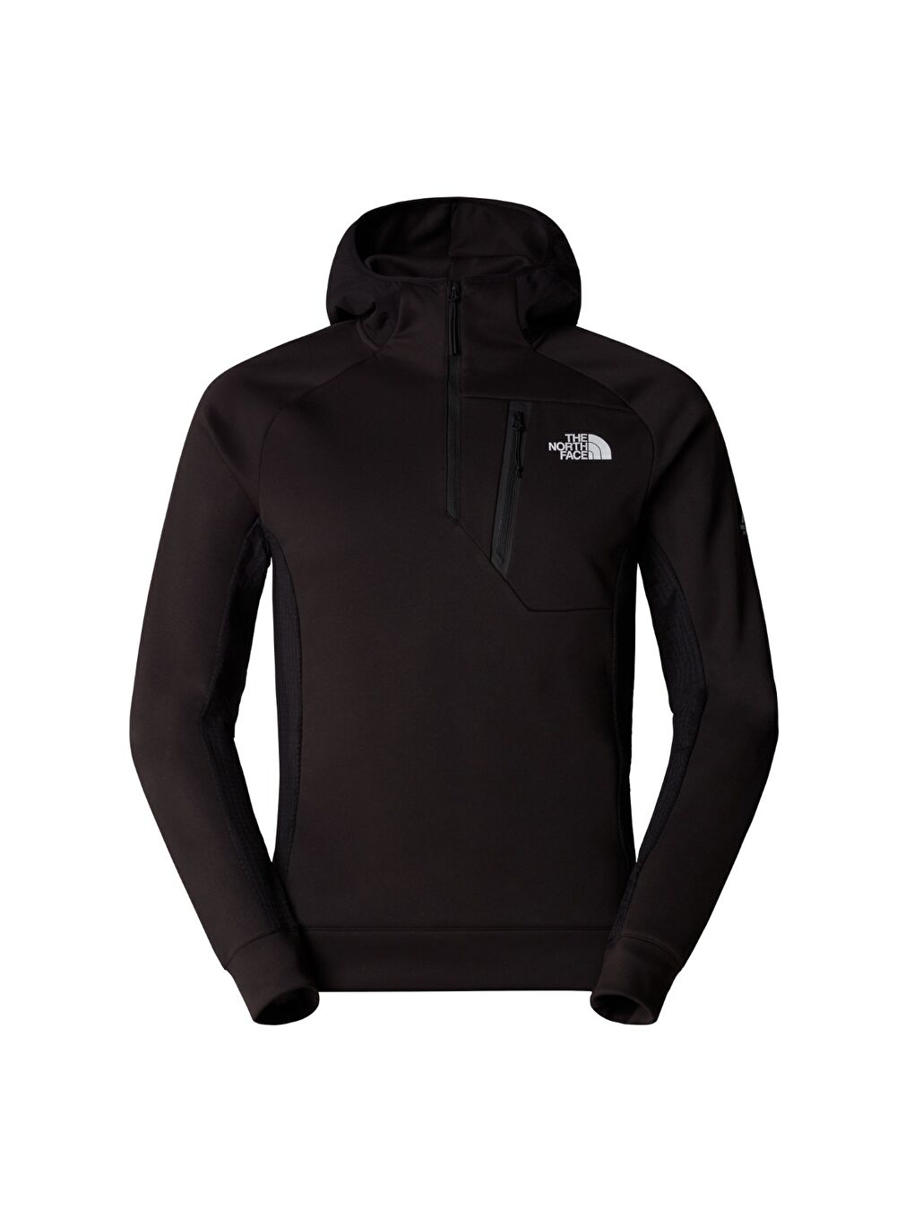 The North Face Siyah Mountain Athletics Fleece Hoodie Erkek Siyah Kapüşonlu Hoodie