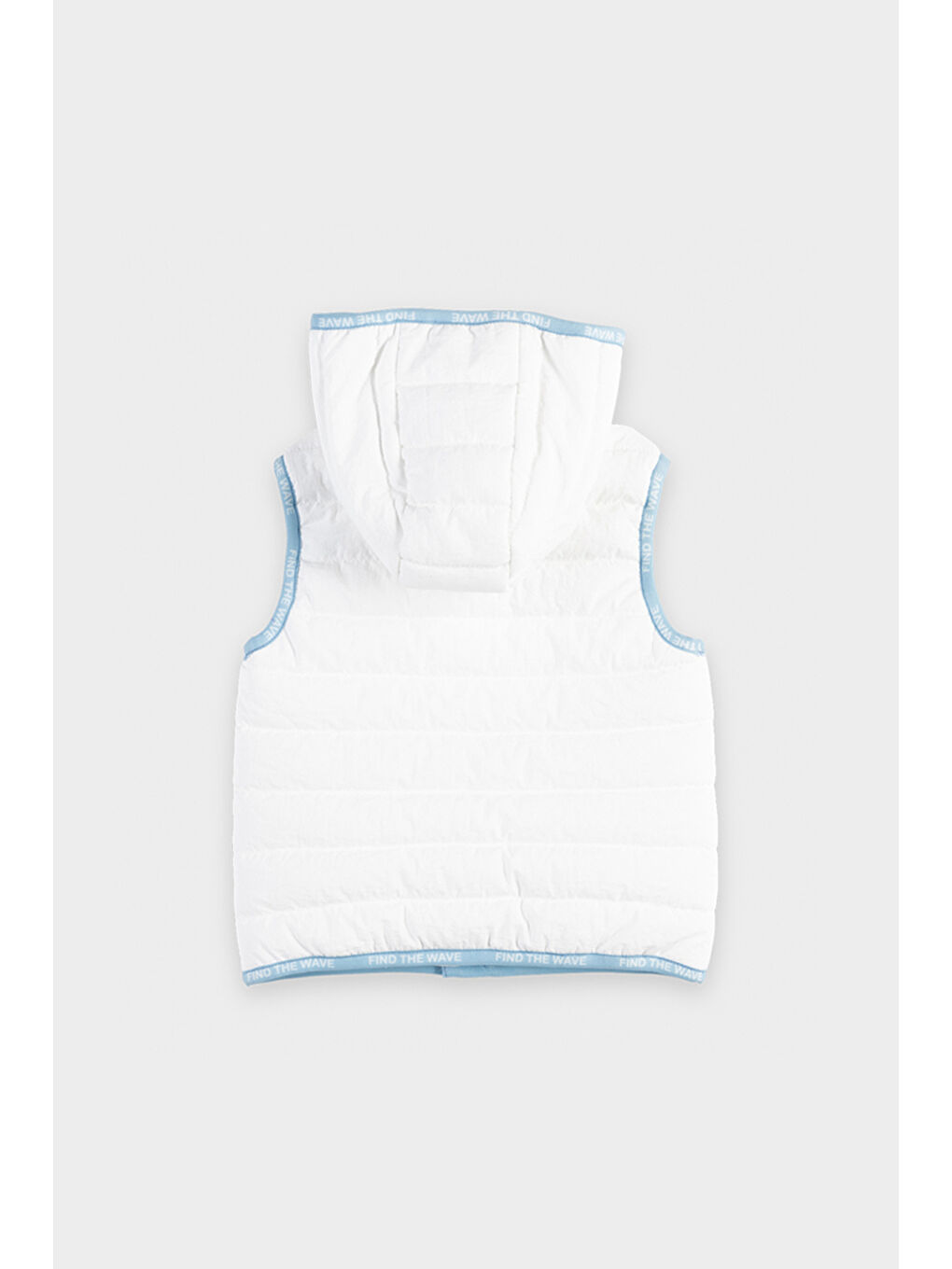 Beyaz Erkek Çocuk Micro Yelek-8