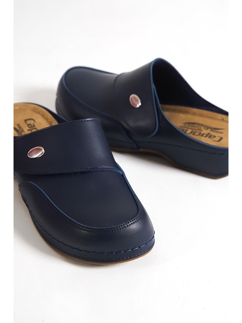 Lacivert 4137 Kadın Terlik-4