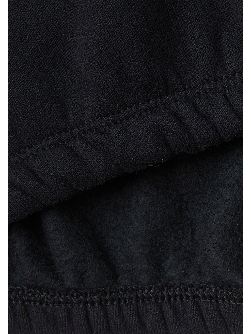 Kız Çocuk Siyah Cep Detaylı Balon Kollu Sweatshirt-1