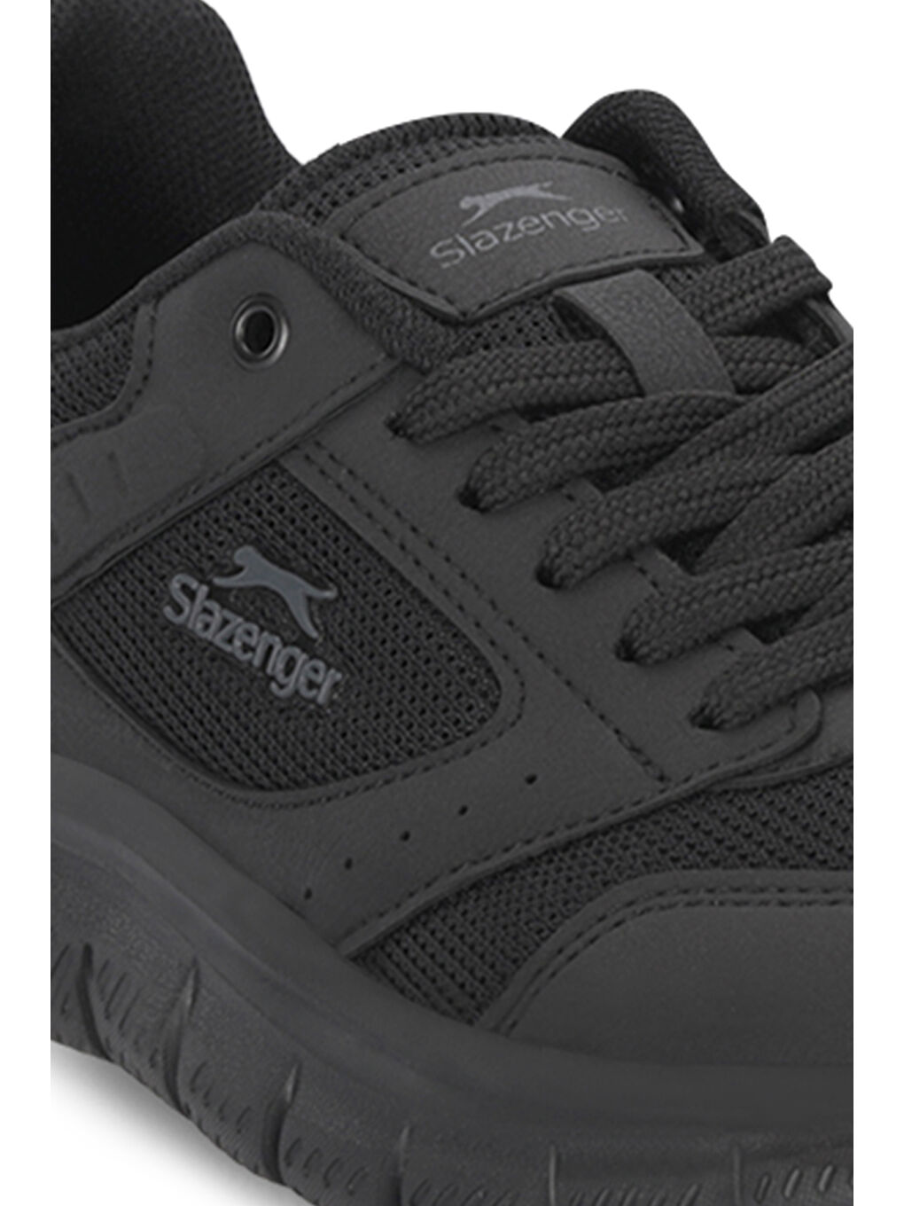 GLEN I Erkek Büyük Beden Siyah / Siyah Koşu & Yürüyüş Spor Ayakkabısı-3