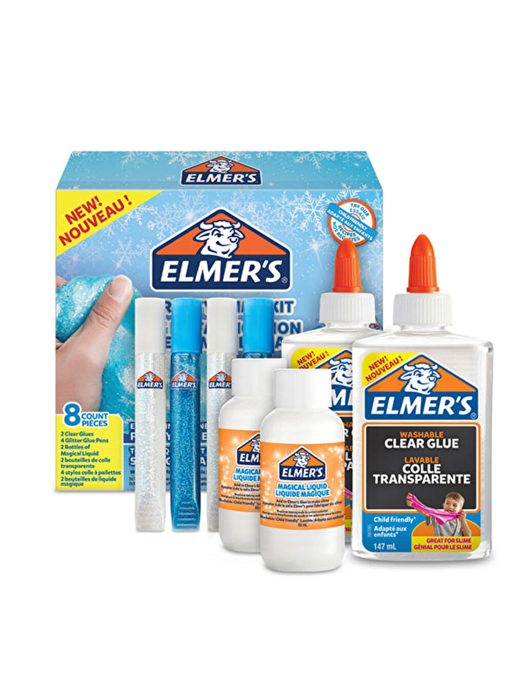 Elmer's Frosty Slime Kit 2077254