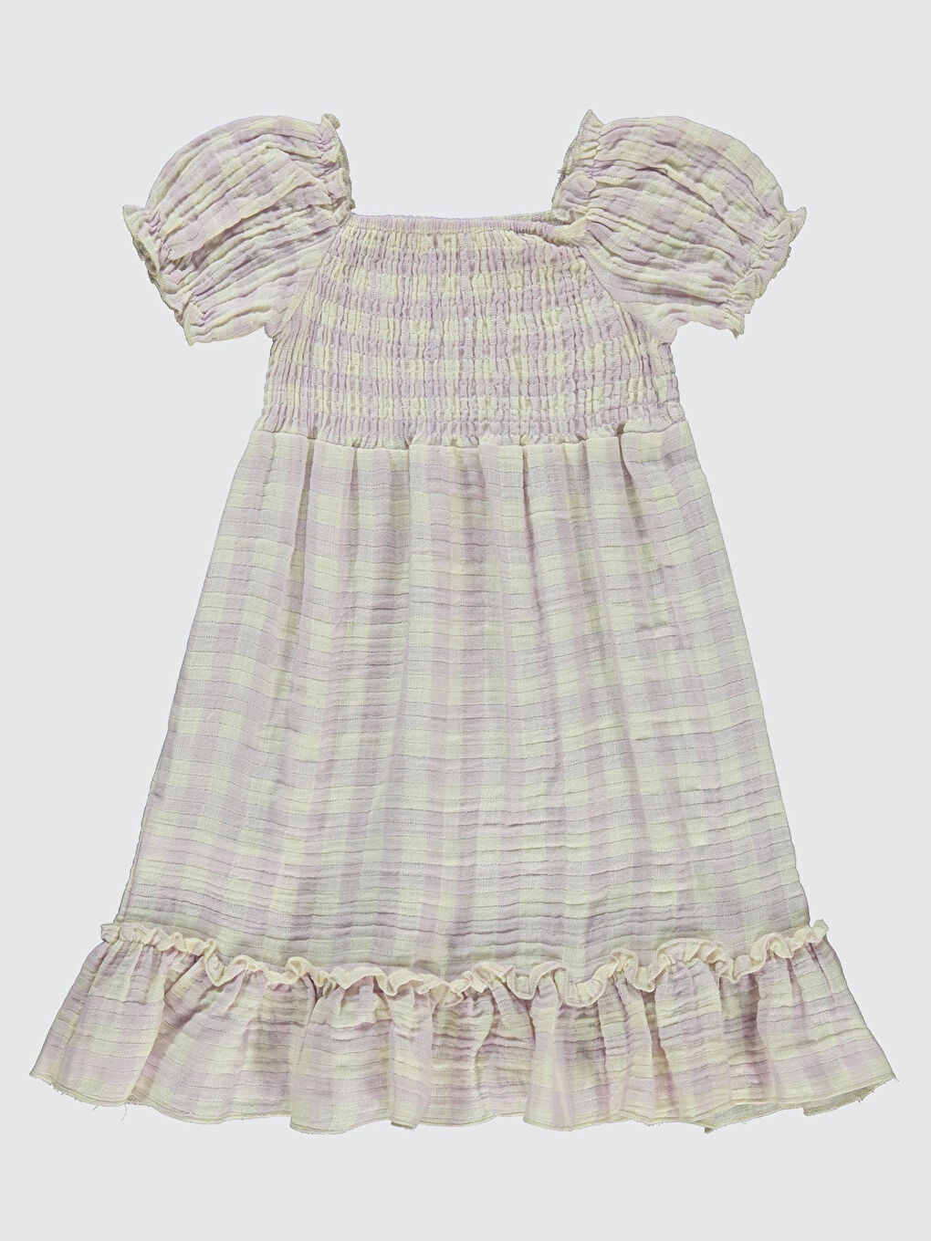 Girls Kız Çocuk Elbise 6-9 Yaş Lila-1
