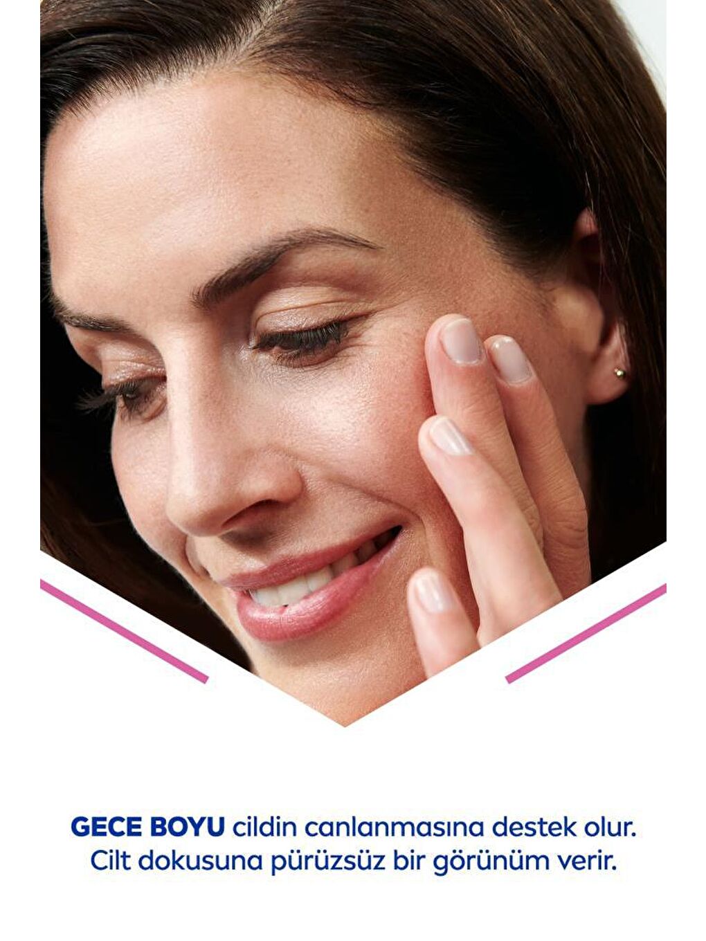 NIVEA Şeffaf Cellular Expert Filler Sıkılaştırıcı Yaşlanma Karşıtı Gece Yüz Bakım Kremi 50 ml, Hyaluronik Asit - 1