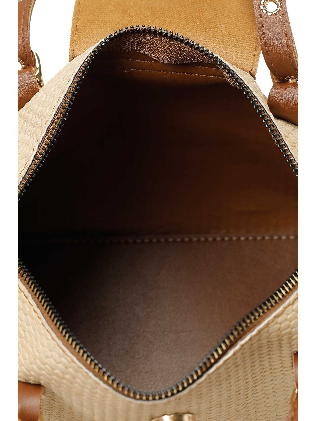 Bej NTRL CHAMP EL 6FX Naturel Kadın El Çantası-3