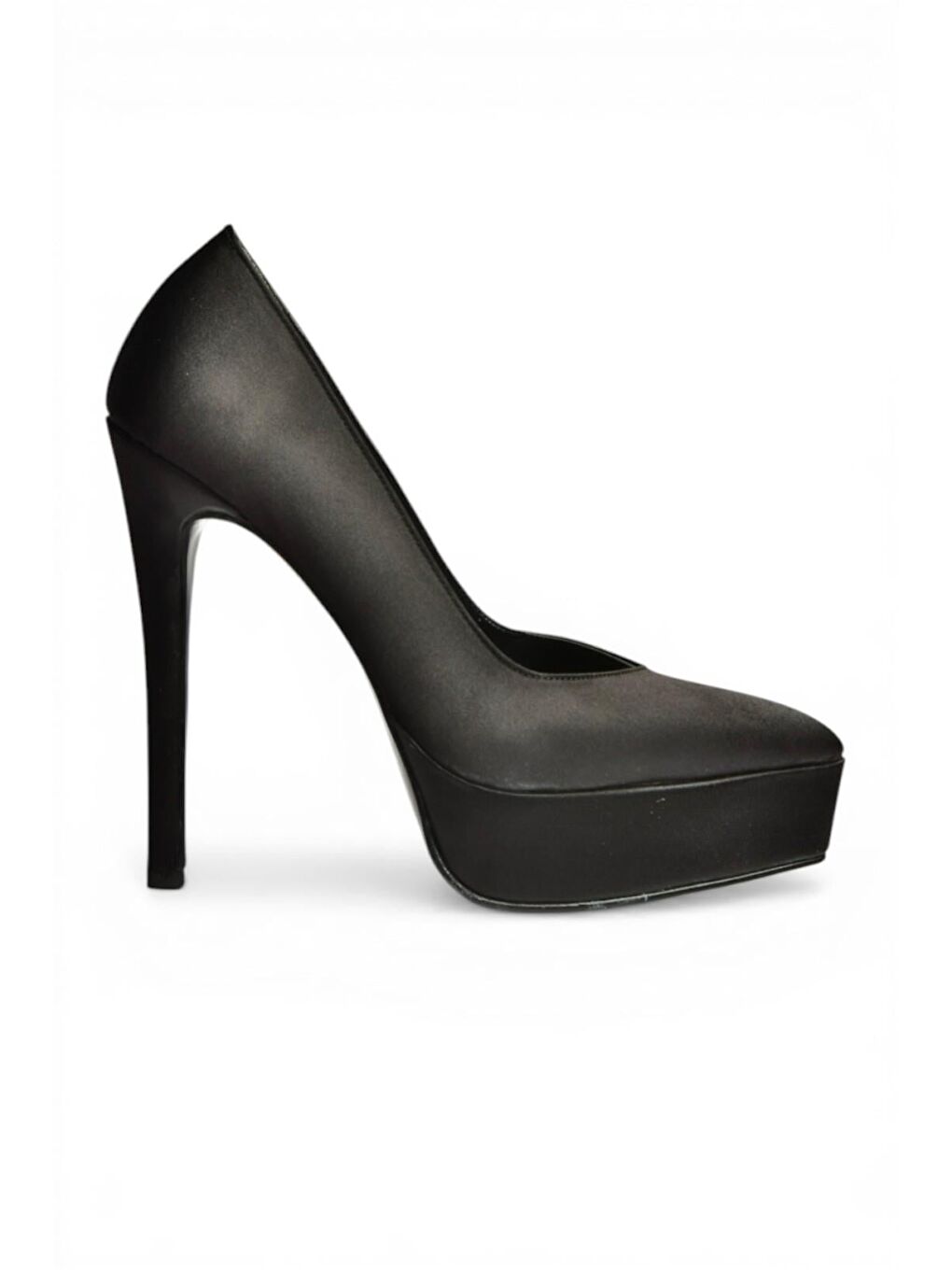 Siyah Kadın Topuklu Ayakkabı Y246221604-2