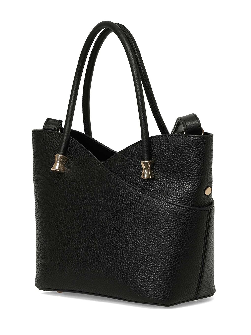 LAL FRM KL 6FX Siyah Kadın Kol Çantası-1