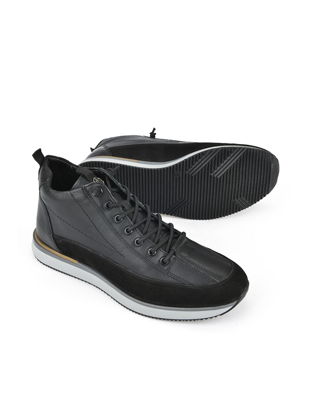 Erkek Hakiki Deri Bot 1431037Z2403 Siyah-3