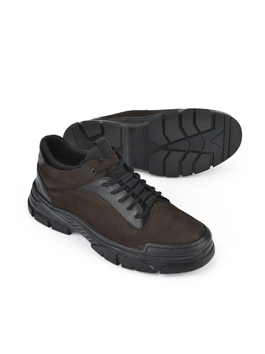 Kahverengi Erkek Hakiki Deri Ayakkabı 1431040ZK2309 Kahve-3