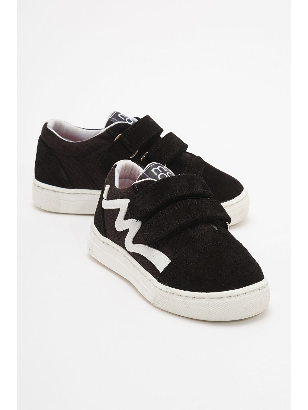 Erkek Çocuk Siyah Hakiki Deri Günlük Ayakkabı-1