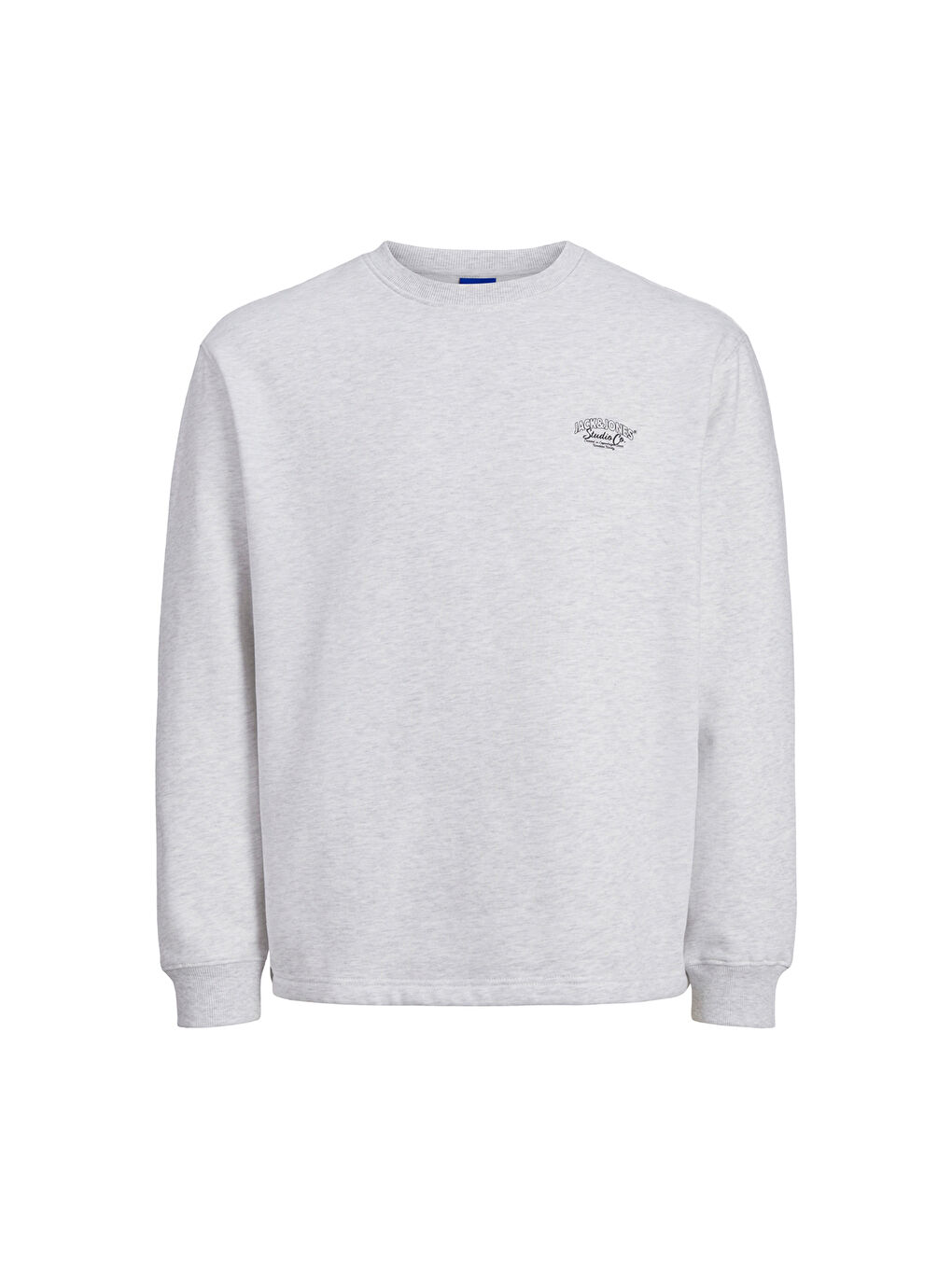 Jack & Jones Bronx Arch Small Erkek Beyaz Yuvarlak Yaka Sweatshirt