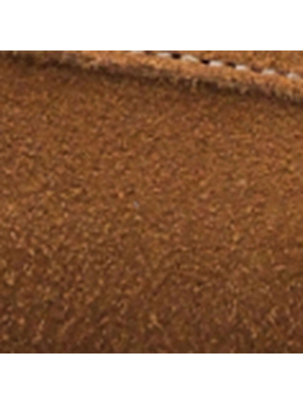 Kahverengi Almire Hakiki Deri Süet Boncuklu Püsküllü Konfor Kadın Loafer Ayakkabı-6