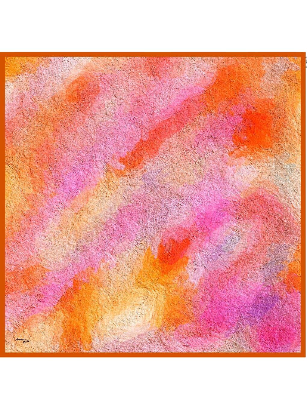 Turuncu Sport Eşarp 4000 6 06