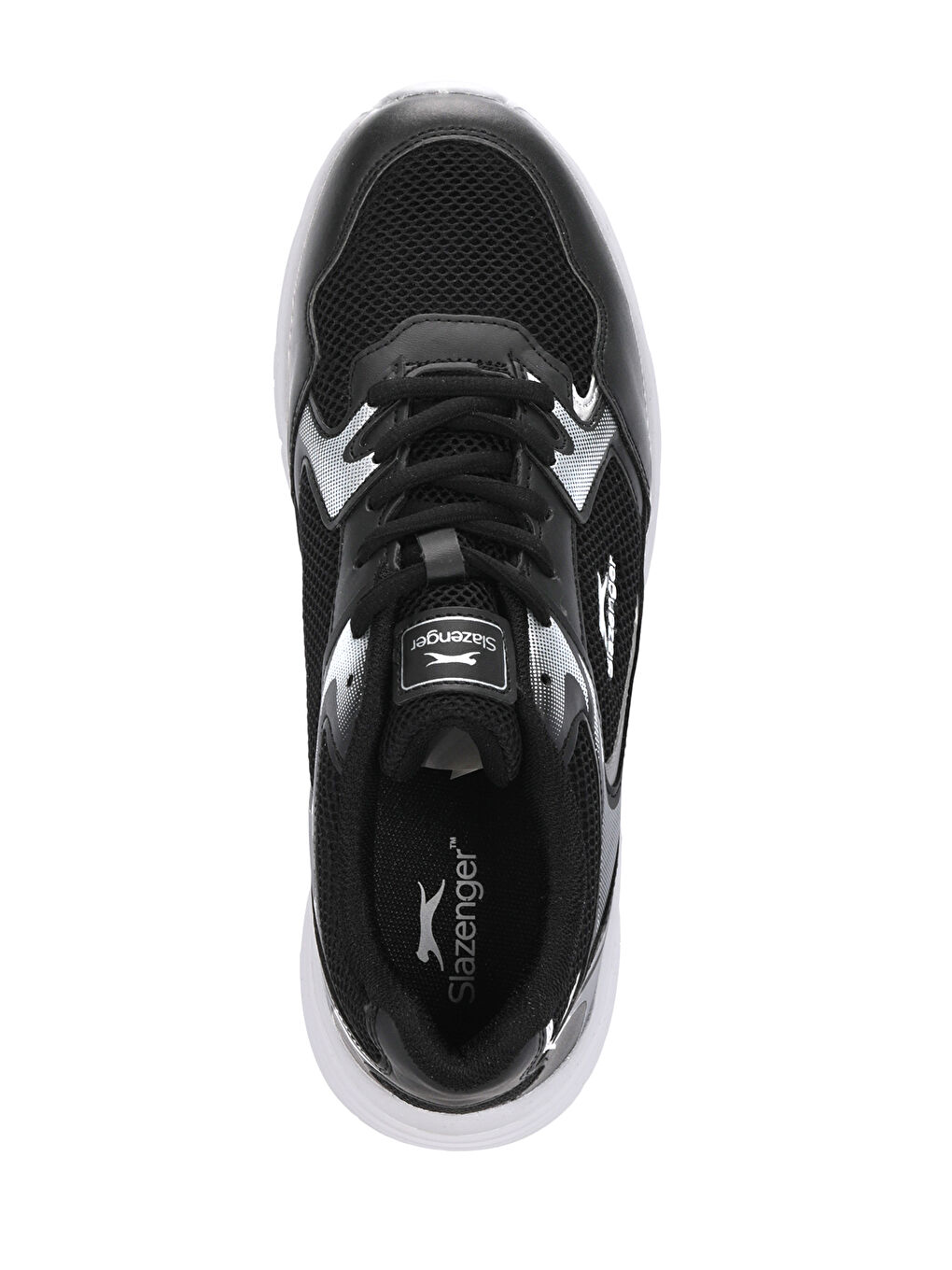 SION I Kadın Siyah / Beyaz Koşu & Yürüyüş Spor Ayakkabısı-4