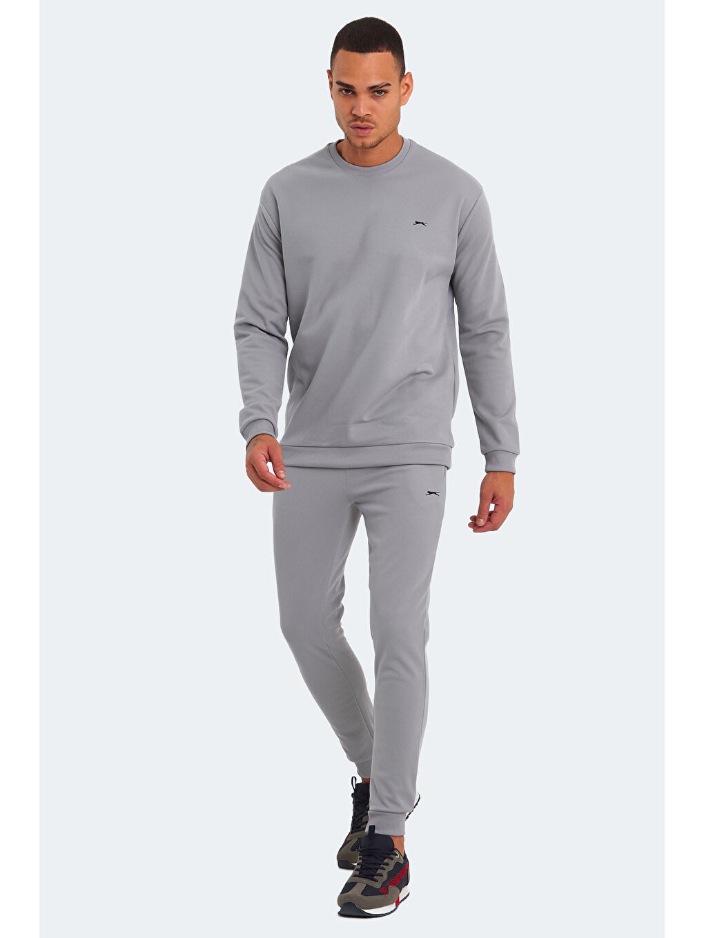 OFFENDER KTN Erkek Cepli Gri Eşofman Takımı-6