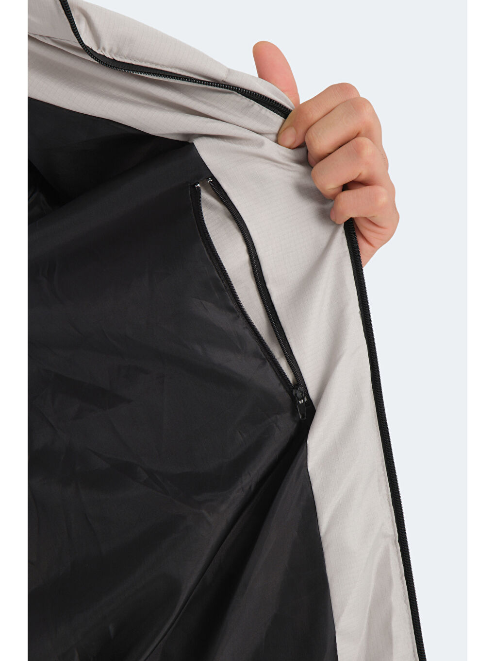 Bej HAMA IN Erkek Taş Gri Mont & Kaban-5