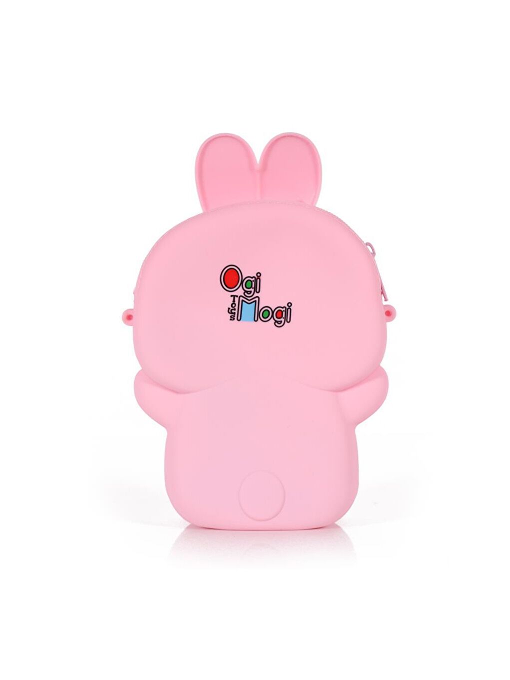 Ogi Mogi Toys Pembe Silikon Pembe Tavşan Omuz Çantası - 1