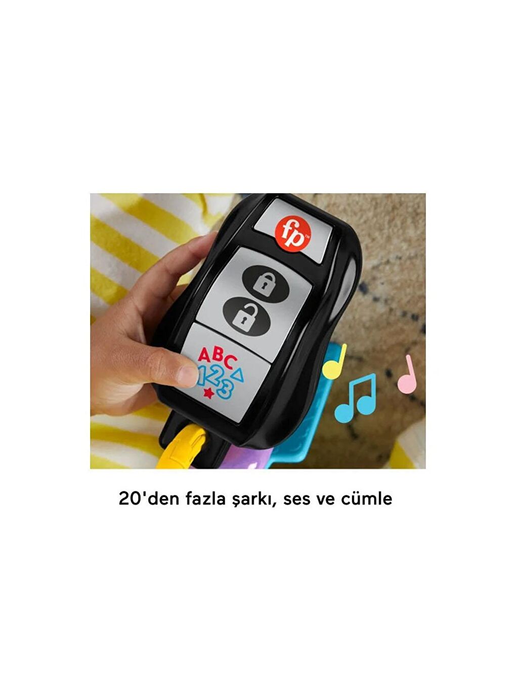 FISHER PRICE Karışık LnL Eğlenceli Aktivite Anahtarı Oyuncak - 3