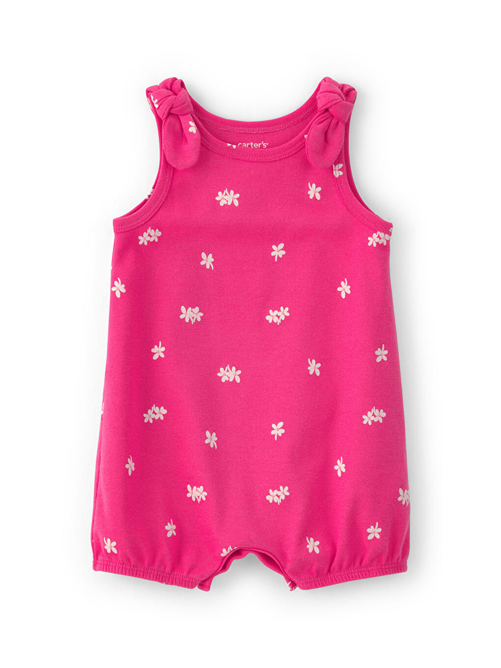 Kız Bebek Kısa Tulum 3 Ay-24 Ay Pembe