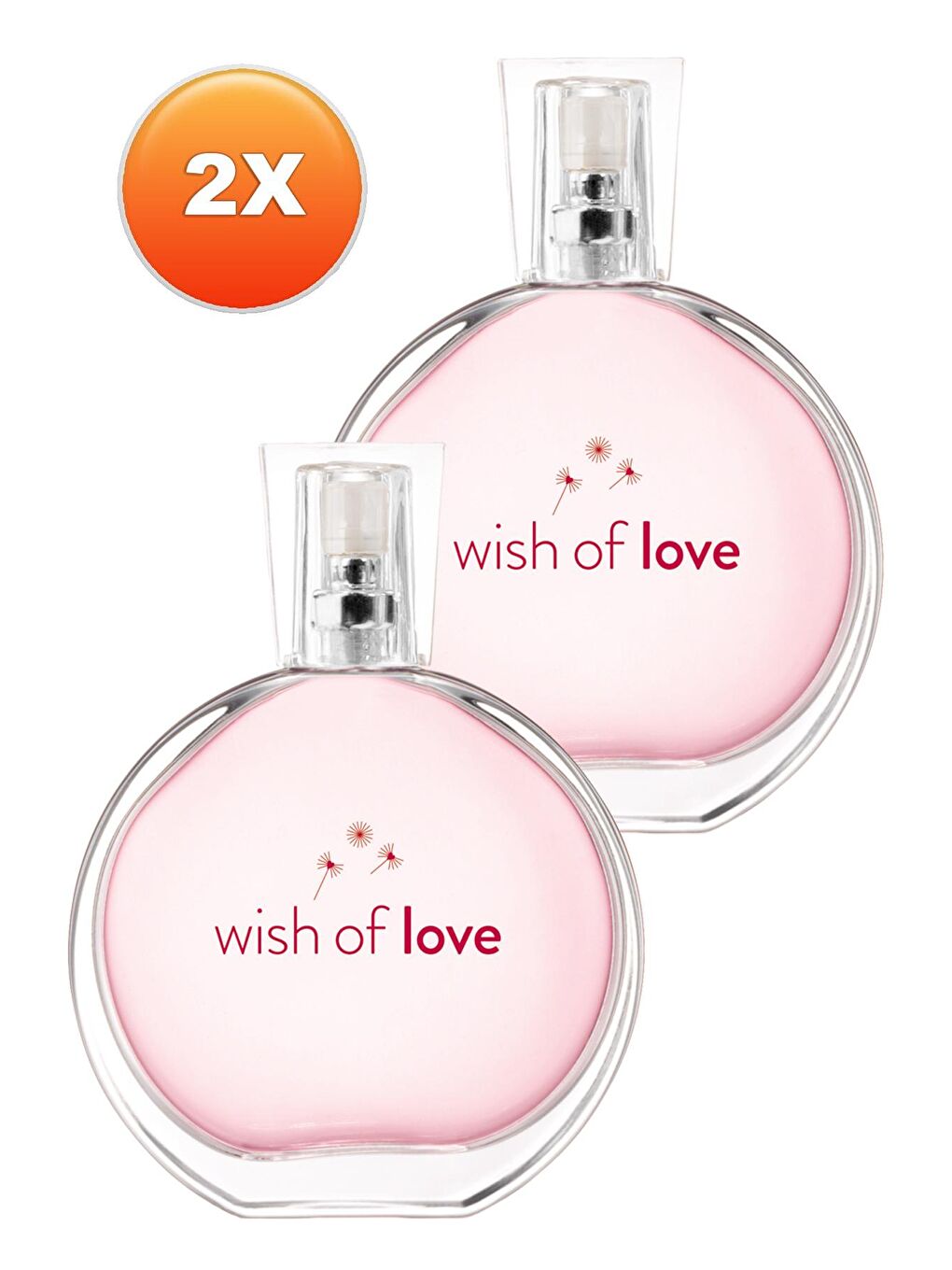 AVON Renksiz Wish Of Love Kadın Parfüm Edt 50 Ml. İkili Set - 1