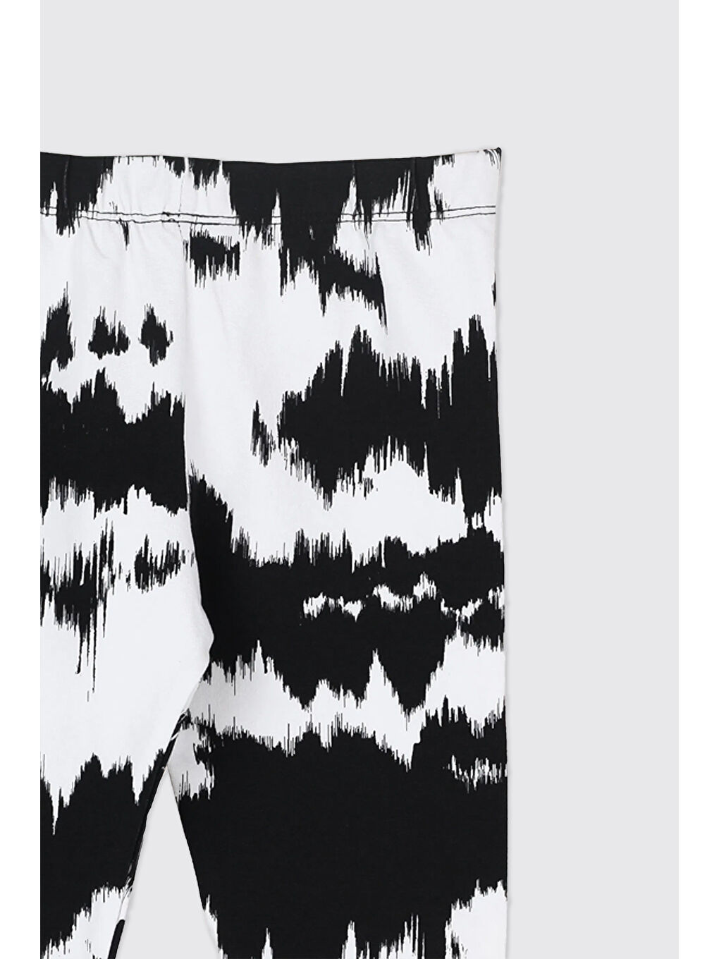 Kız Bebek Desenli Beyaz Tayt-2