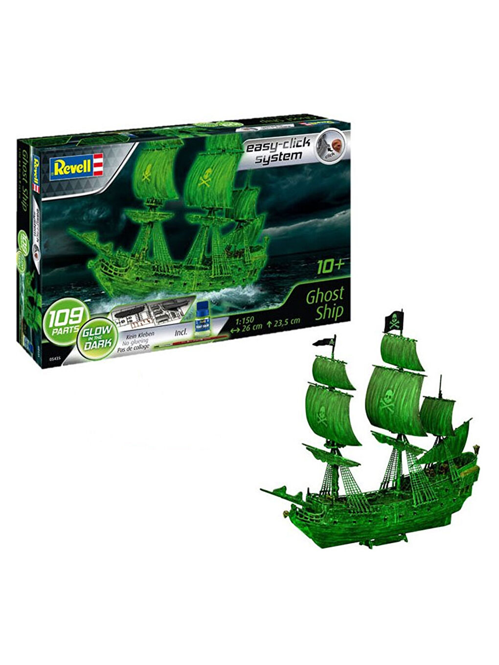 Revell Renksiz Maket Ghost Ship Easy-Click Vsg05435