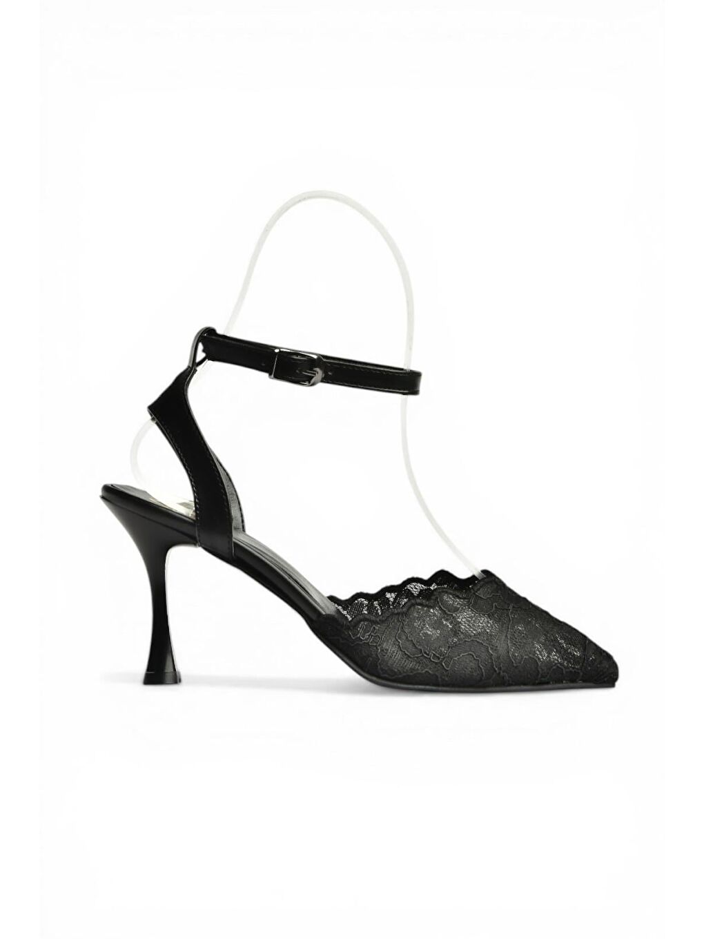 Siyah Kadın Topuklu Ayakkabı Y752044206-3