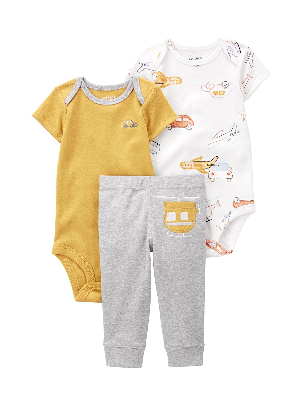Karışık Erkek Bebek 3Lü Set