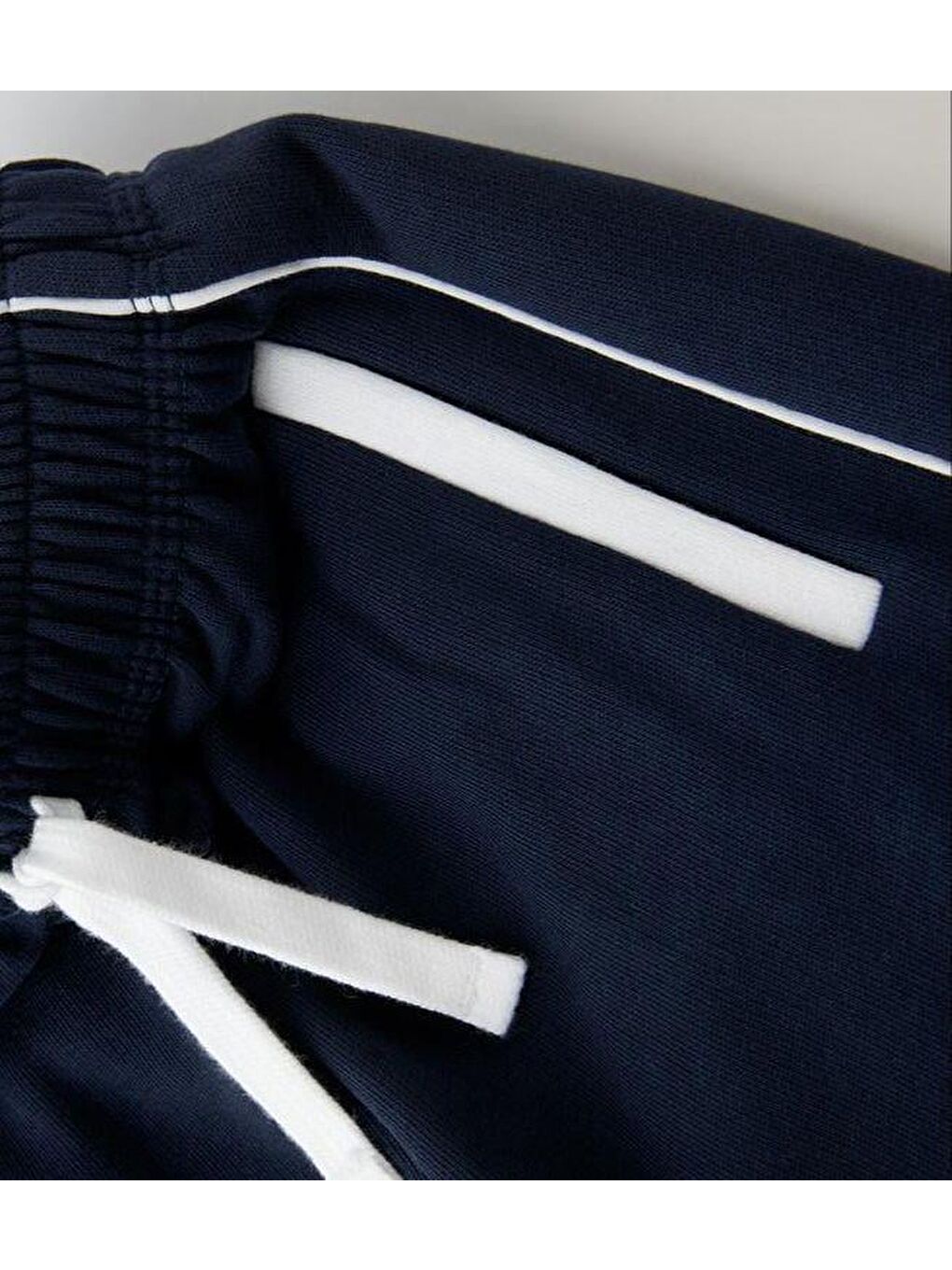 Karışık Sloganlı Polo Yaka T-Shirt Geniş Eşofman Alt-Üst Takım Kız Çocuk-3