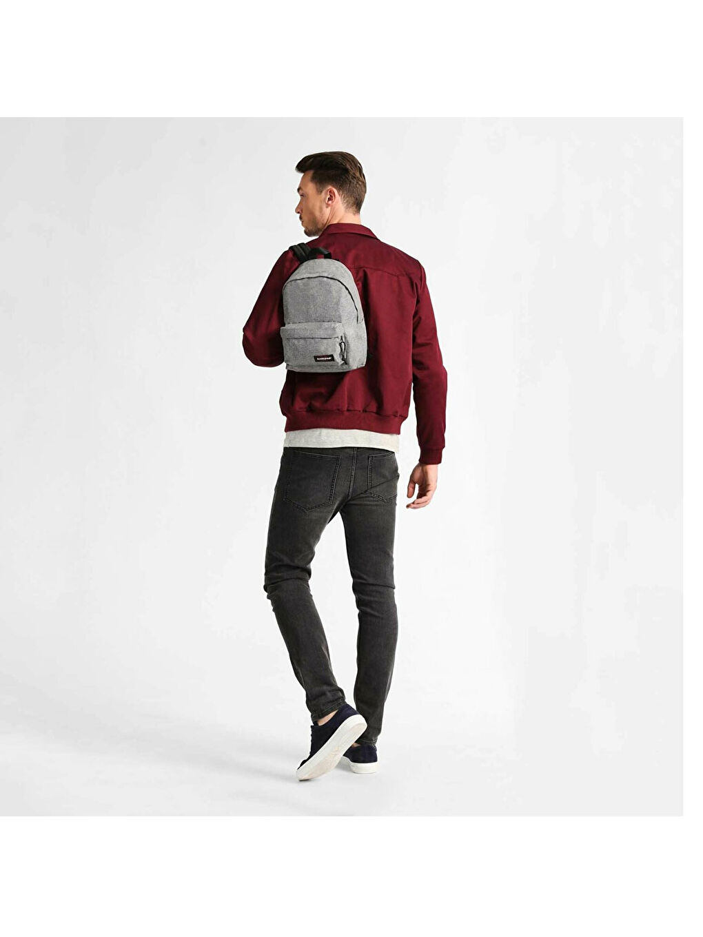 Eastpak Renksiz Orbit Sırt Çantası Sunday Grey EK043363 - 2