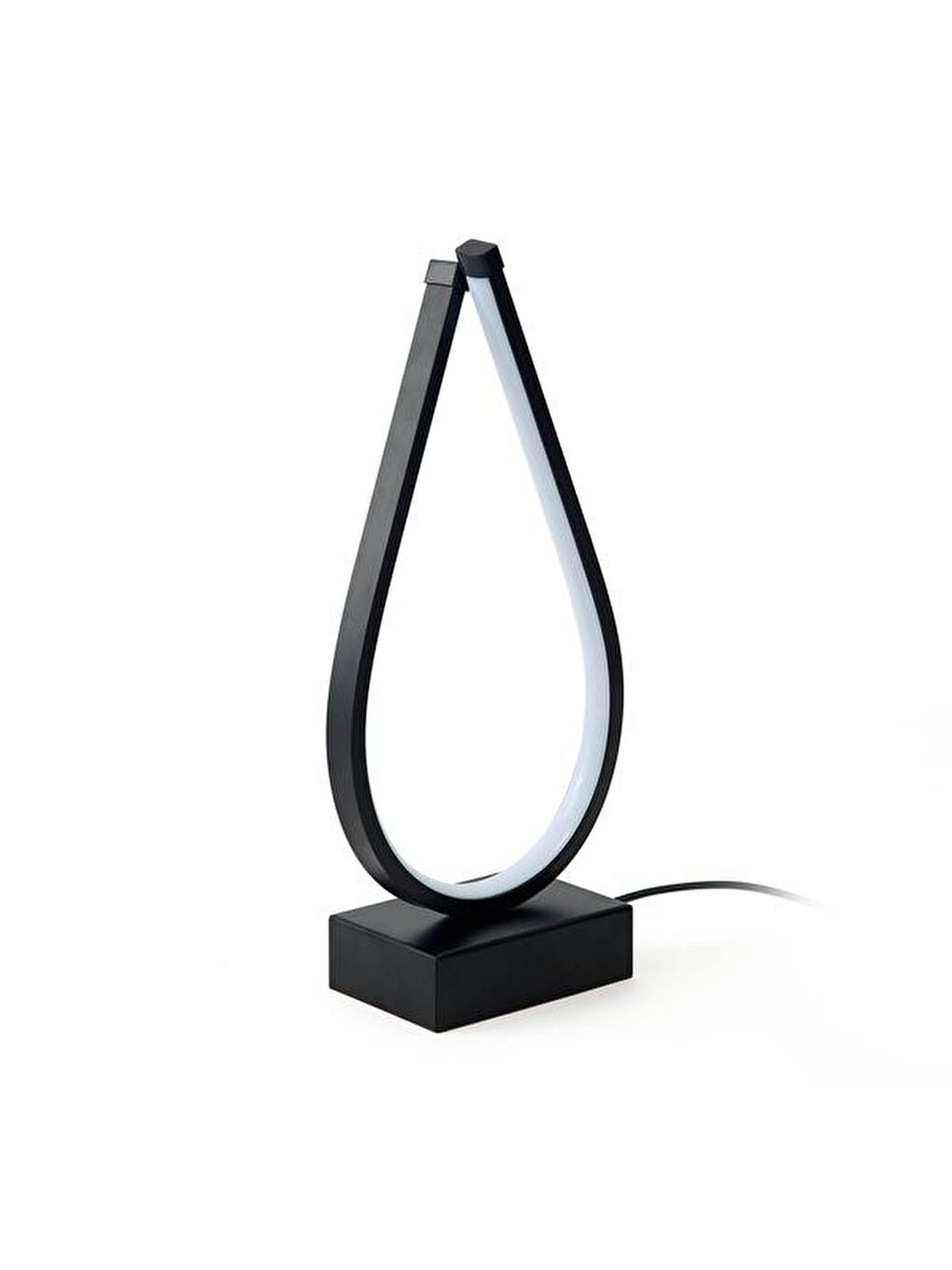 Damla Led Abajur - Siyah-6