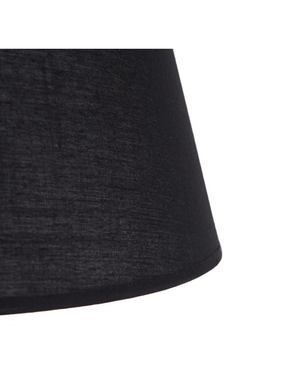 Berlin Metal Abajur - Siyah - 43x25x25 cm-1