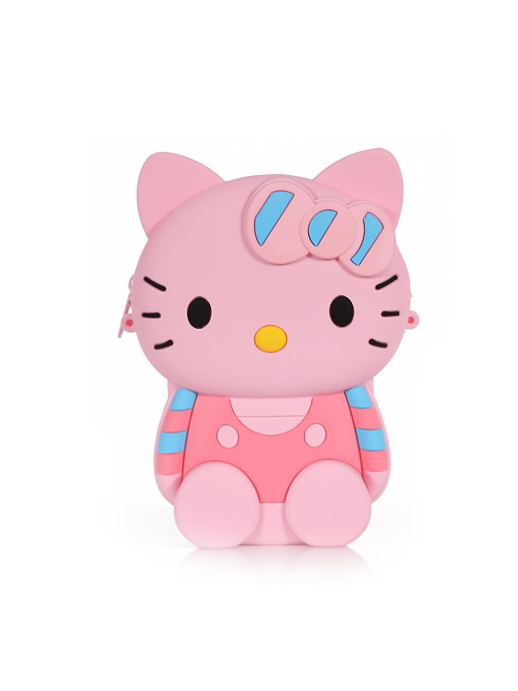 Ogi Mogi Toys Pembe Silikon Pembe Kedi Omuz Çantası