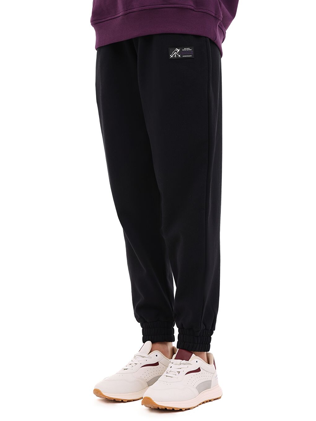 WL- 23POTER 5PR Siyah Kadın Eşofman Altı