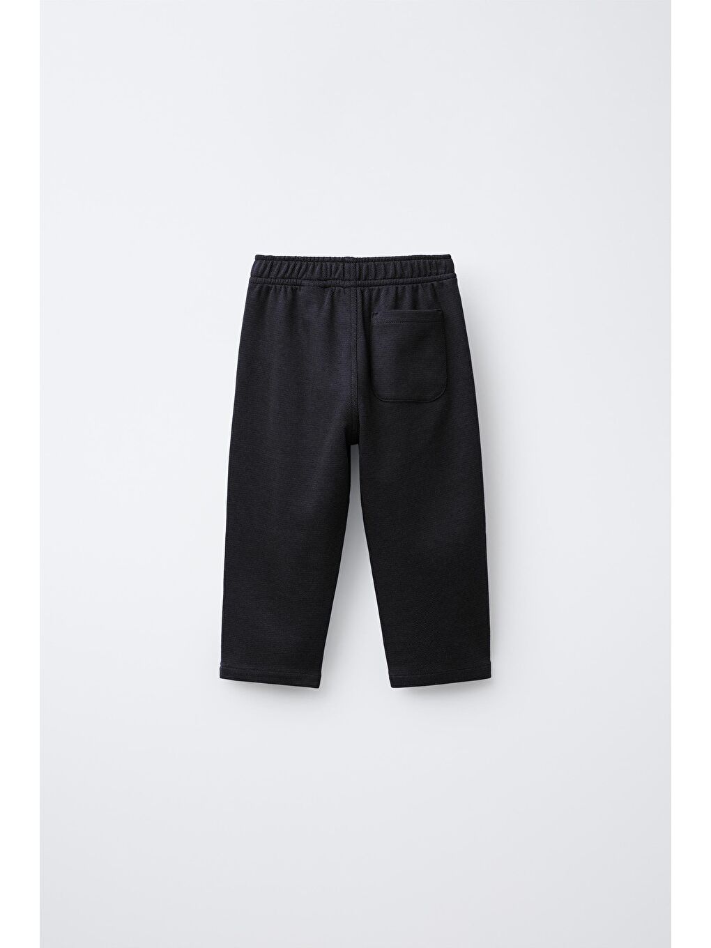 Erkek Çocuk Pamuklu Siyah Minimal Takım - Düğmeli Cepli Gömlek & Rahat Pantolon-7