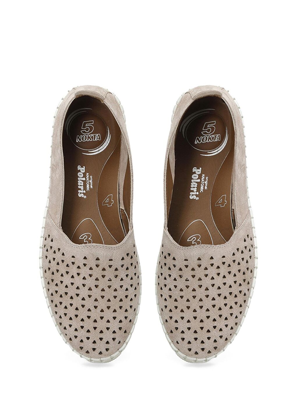 Pembe 166057.NZ4FX Pudra Kadın Comfort Ayakkabı-3