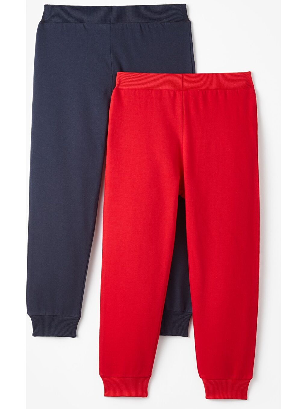 Lacivert Erkek Bebek 2Li Eşofman Altı-1