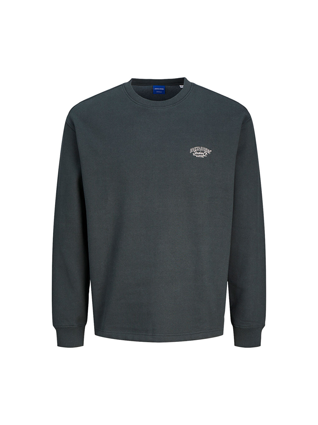 Jack & Jones Bronx Arch Small Erkek Yeşil Yuvarlak Yaka Sweatshirt