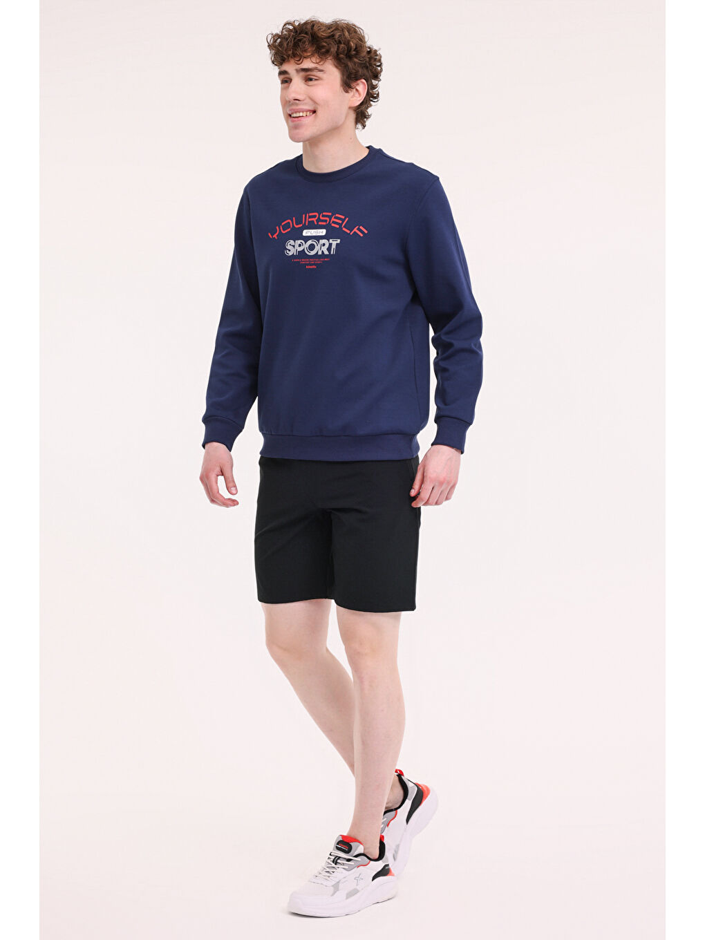 ML ROBERT 16ATL1012 5FX Lacivert Erkek Sweatshirt-2