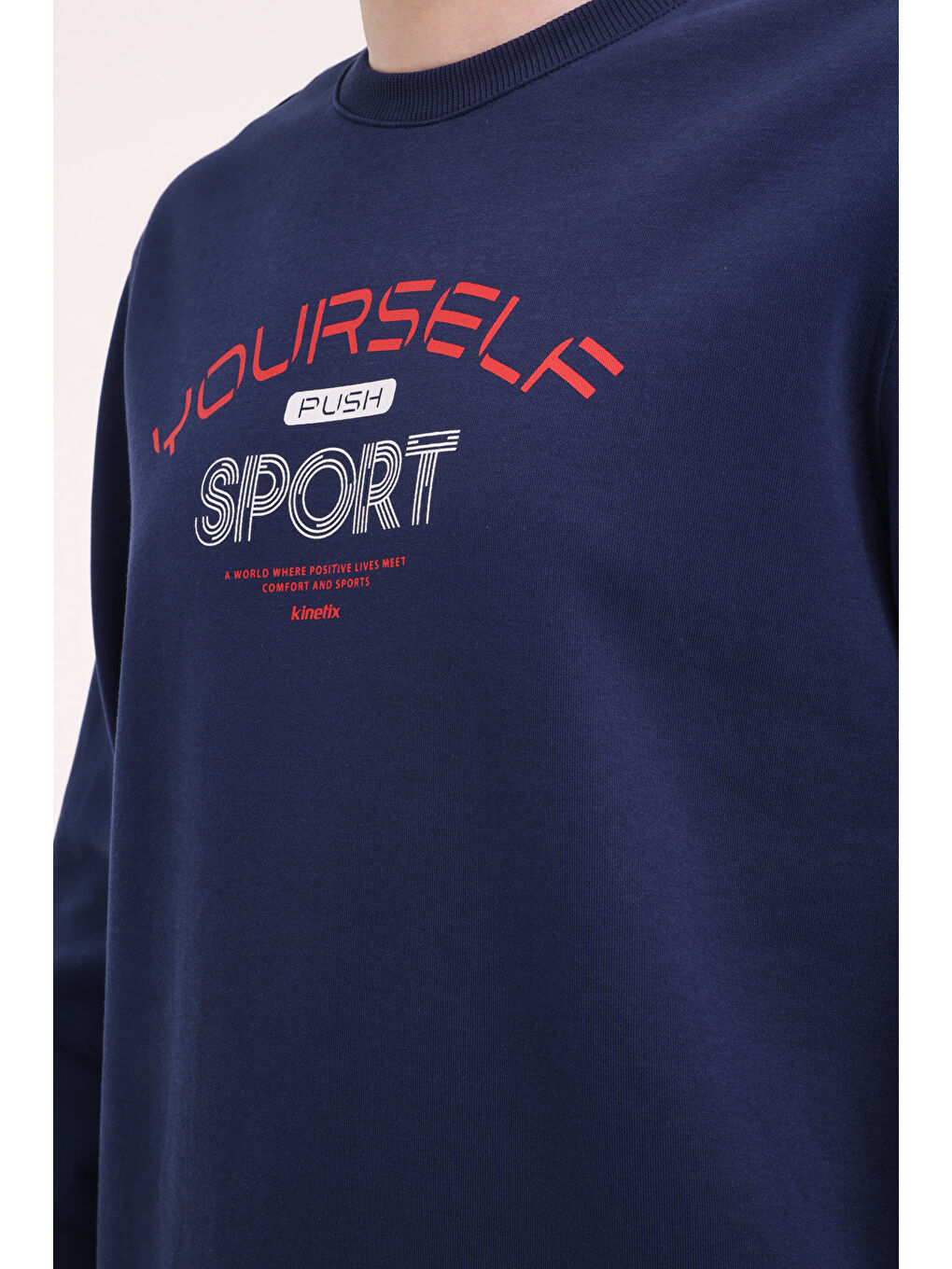 ML ROBERT 16ATL1012 5FX Lacivert Erkek Sweatshirt-3