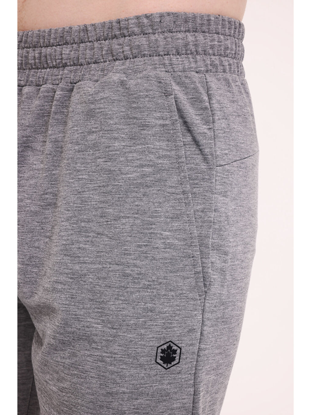 Gri ML BAMBO 20BAM03 5FX GRI MELANJ Erkek Şort-3