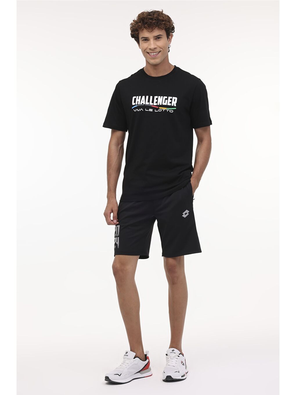 M-LENGER TEE 4FX Siyah Erkek Kısa Kol Tişört-2